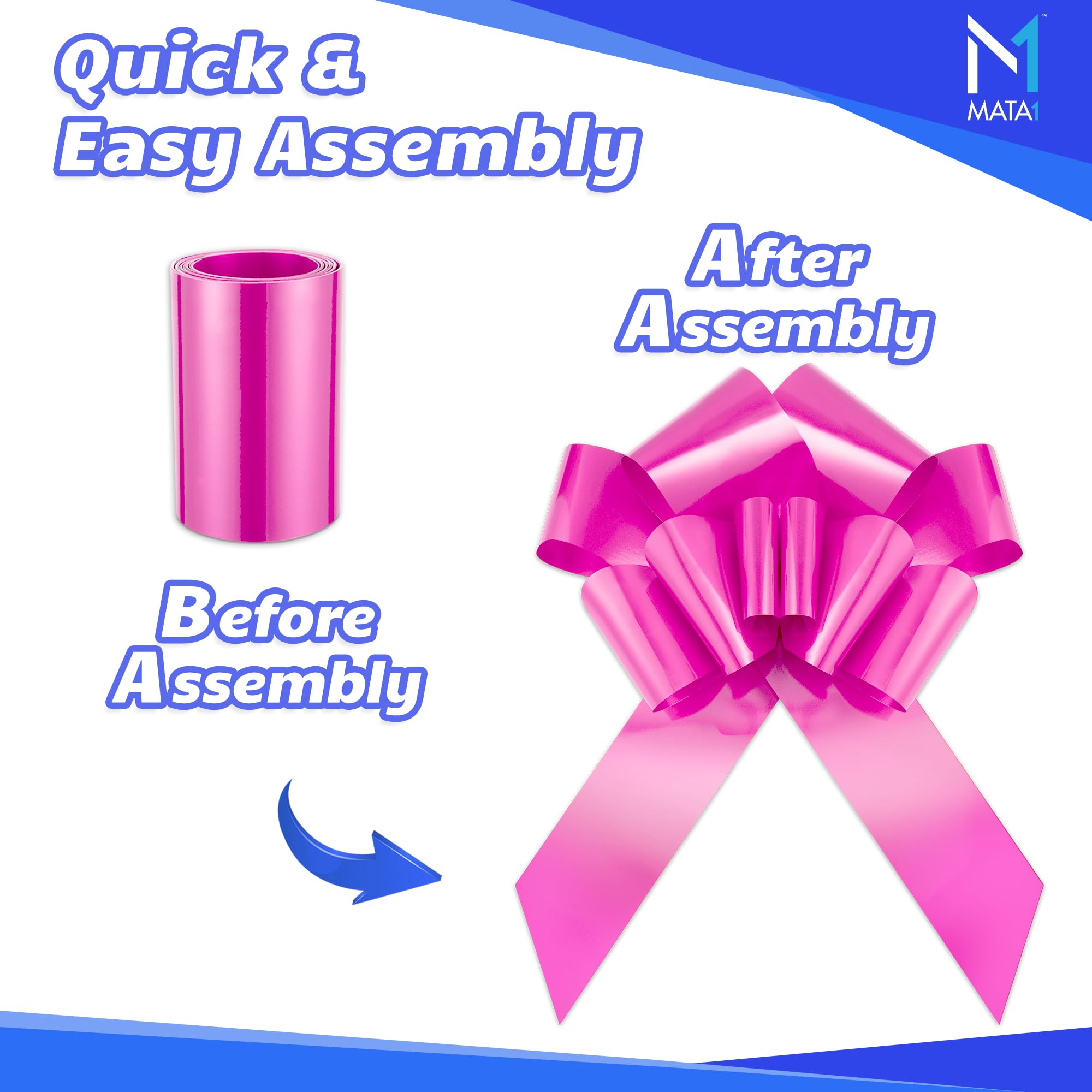 6 Deodoranti Per Auto A Fiocco Rosa - Accessori Carini Per Interni Auto Da Donna - 2