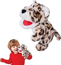 大人向けハンドパペット - 可愛くて柔らかい動物のぬいぐるみ - 3歳以上の赤ちゃんと子供向けの口が動くぬいぐるみパペット、赤ちゃんのためのごっこ遊び、子供向けの人形劇 Biwingarden