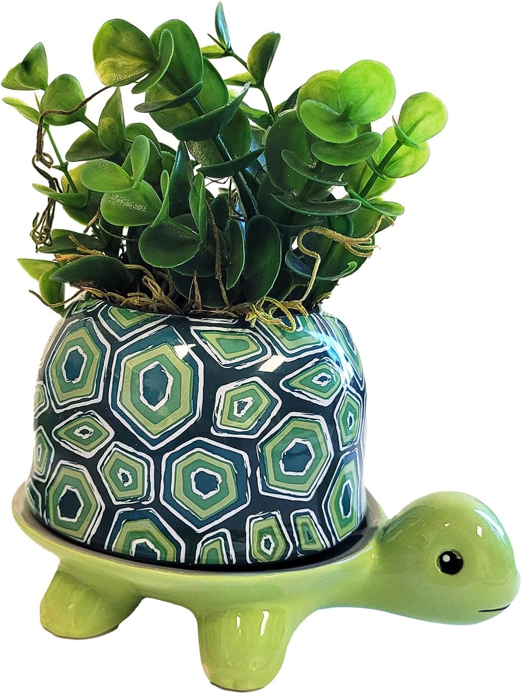 Streamline Imagined Footsie Planter - Turtle