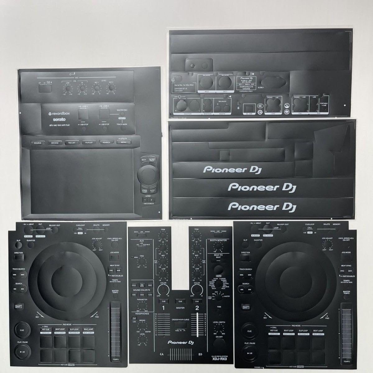 Amazon.com: Protective Cover Skin for Pioneer DJ XDJ-RX3 Film
