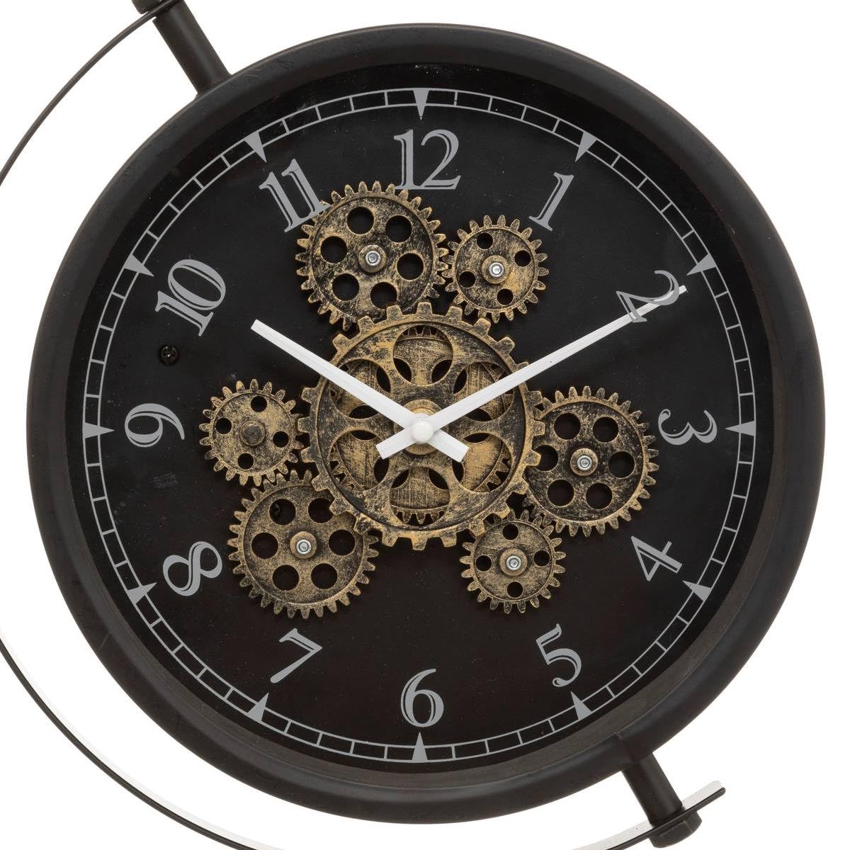 ATMOSPHERA CREATEUR D'INTERIEUR Horloge à Poser meca mely h40, Noir