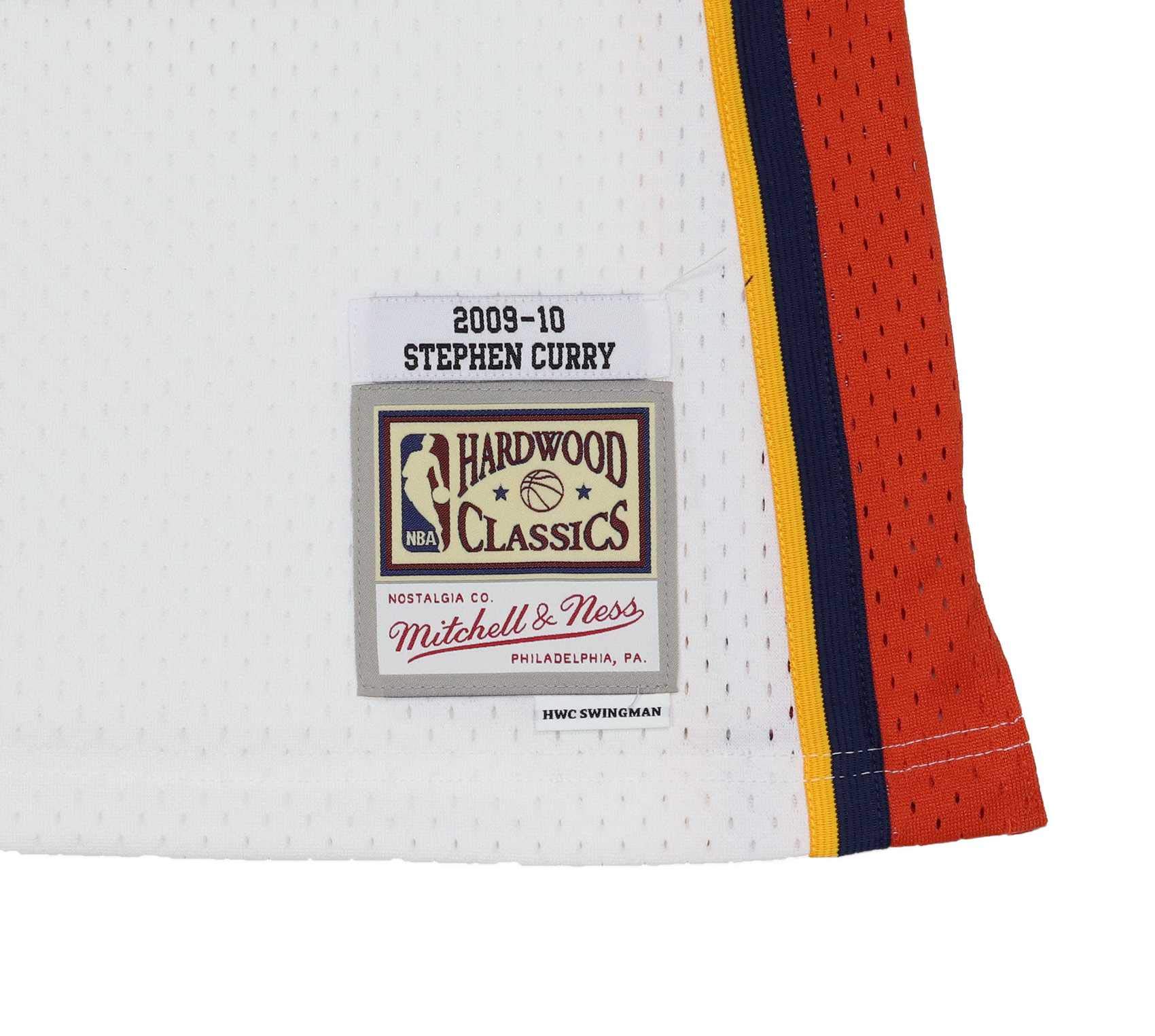 Mitchell & Ness Classic Swingman #30 Stephen Curry Basketballtrikot Herren weiß/rot, L