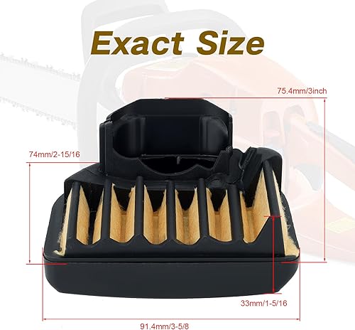 Miniatura 2 de Kit de afinación de filtro de aire 455 para Husqvarna 455 Rancher 460 Rancher 460 455E 461 Motosierra 537255701 Kit de mantenimiento con filtro de