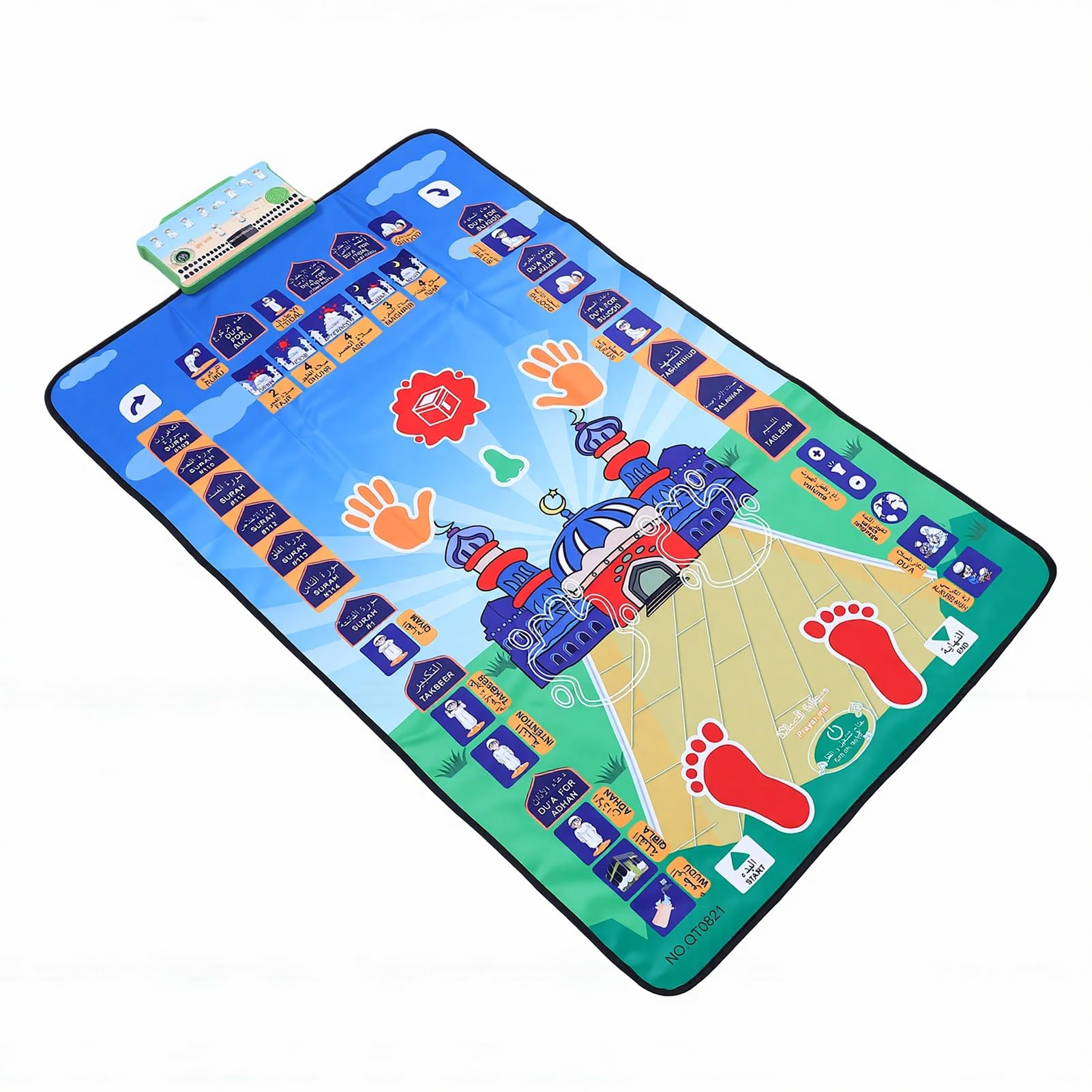 Intelligente Spielteppich für, Zweisprachige Lernmatte, für Kinderzimmer