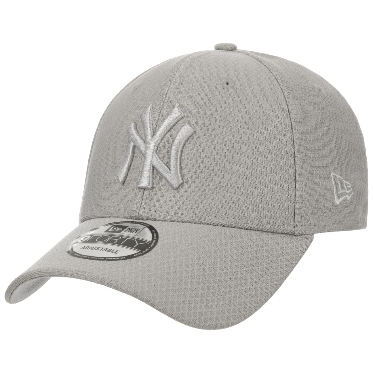 New Era 9Forty Cap - Diamond ERA New York Yankees Grey - One Size