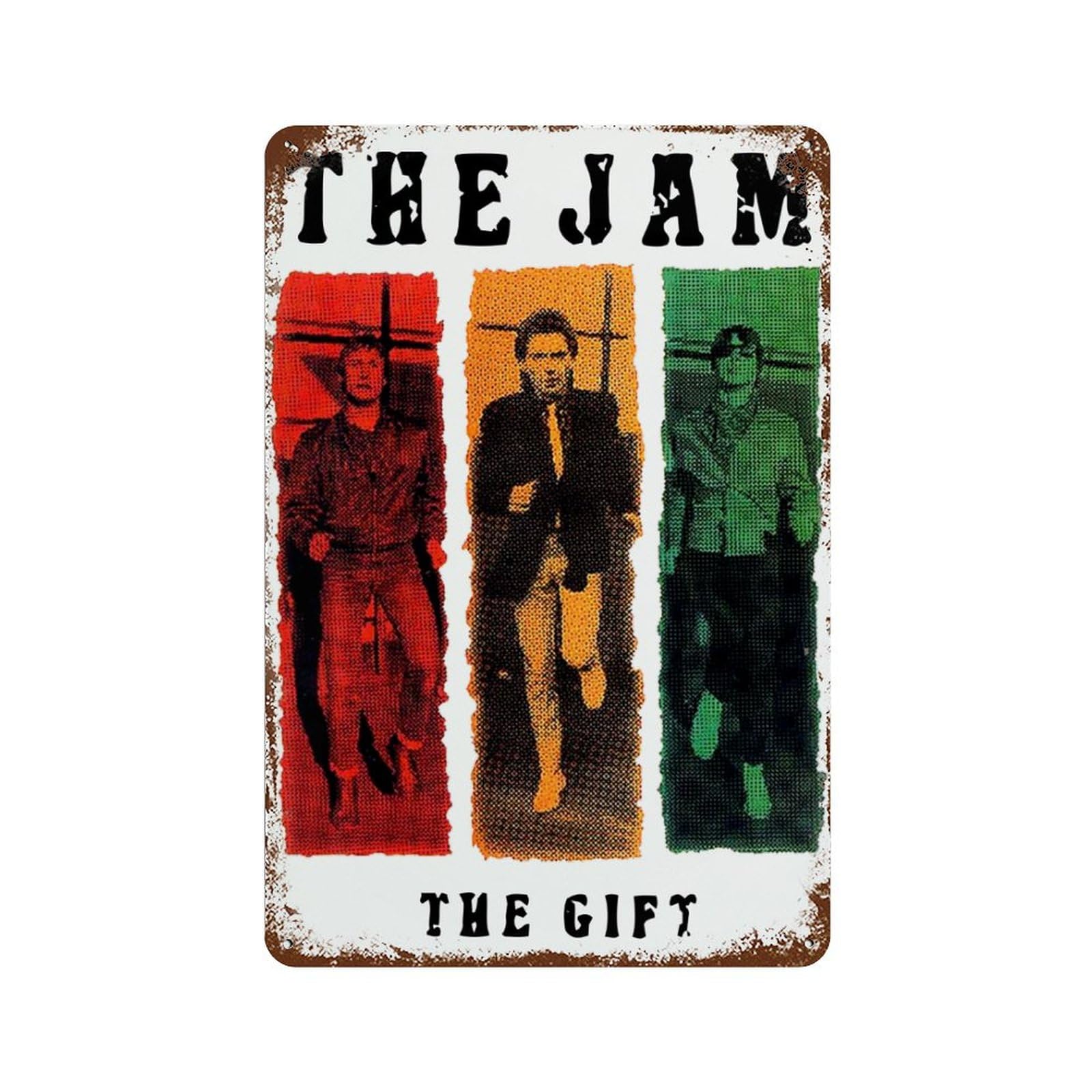 Amazon | ブリキ看板 ザ・ジャム The Jam 金属ポスター メタルプレート 