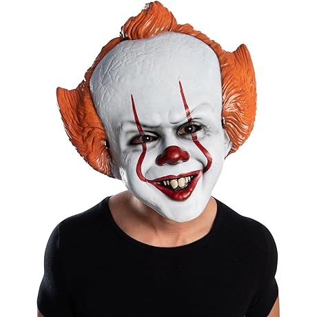 Rubie's IT Movie Chapter 2 Pennywise Vacuform Mask: Perfect Costume Prop