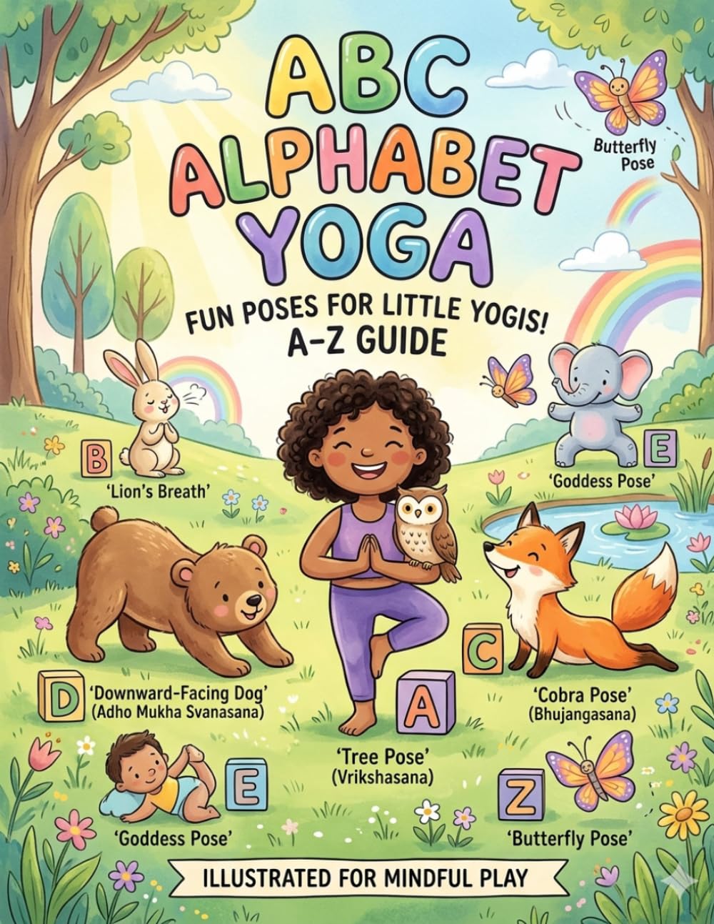 ABC Yoga & Mindfulness for Kids | Learn Alphabet with Yoga in 2026 | Fun Alphabet Poses, Breathing Exercises, and Calm Activities for Ages 3–8: A ... Breathing, and Calm Activities for Kids.