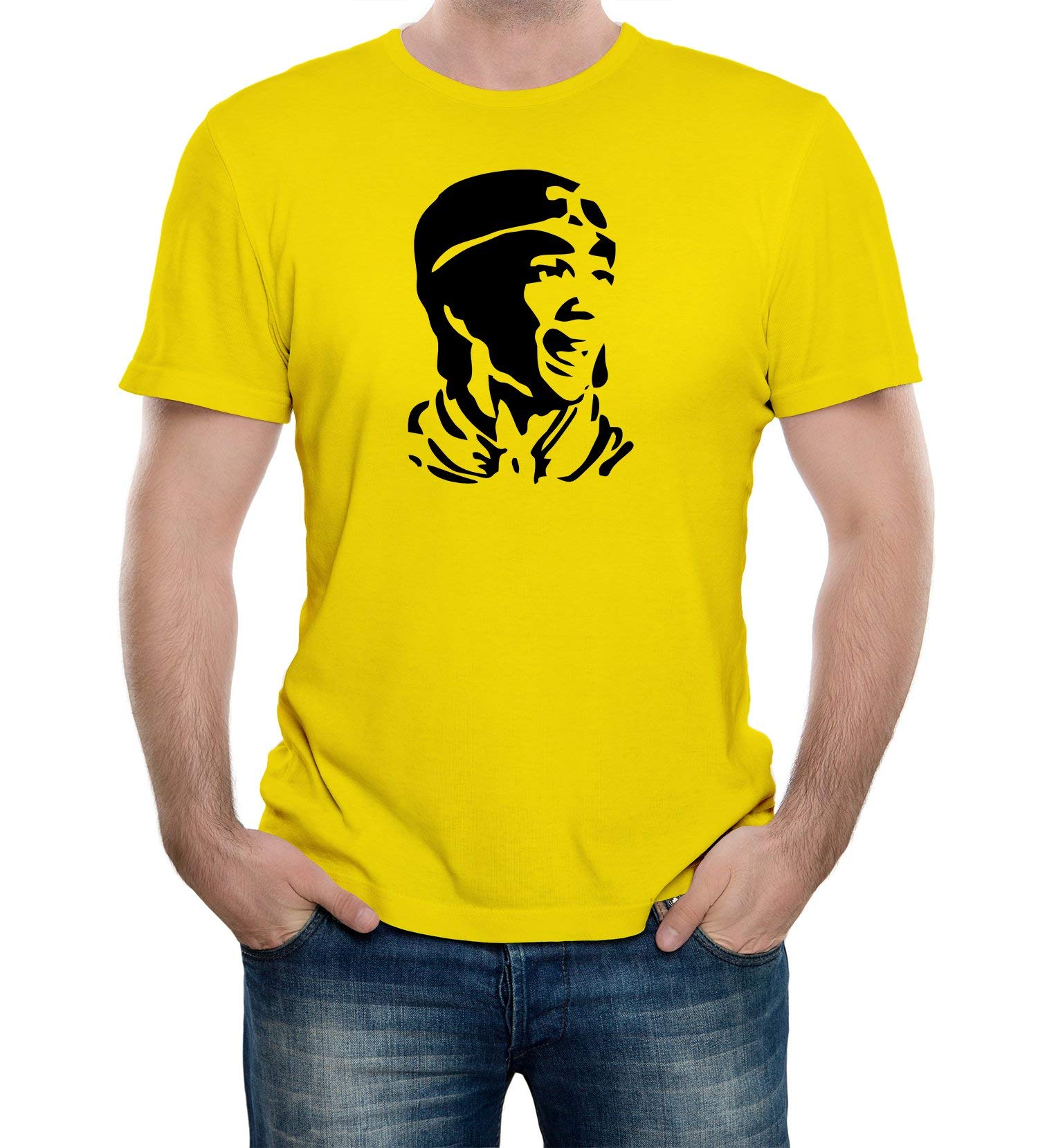Reality Glitch Men's Yellow Monkey Magic T-Shirt