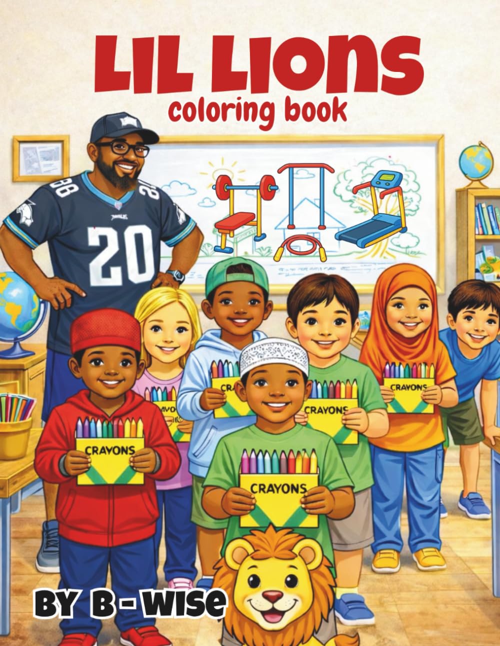 Lil Lions Coloring Book