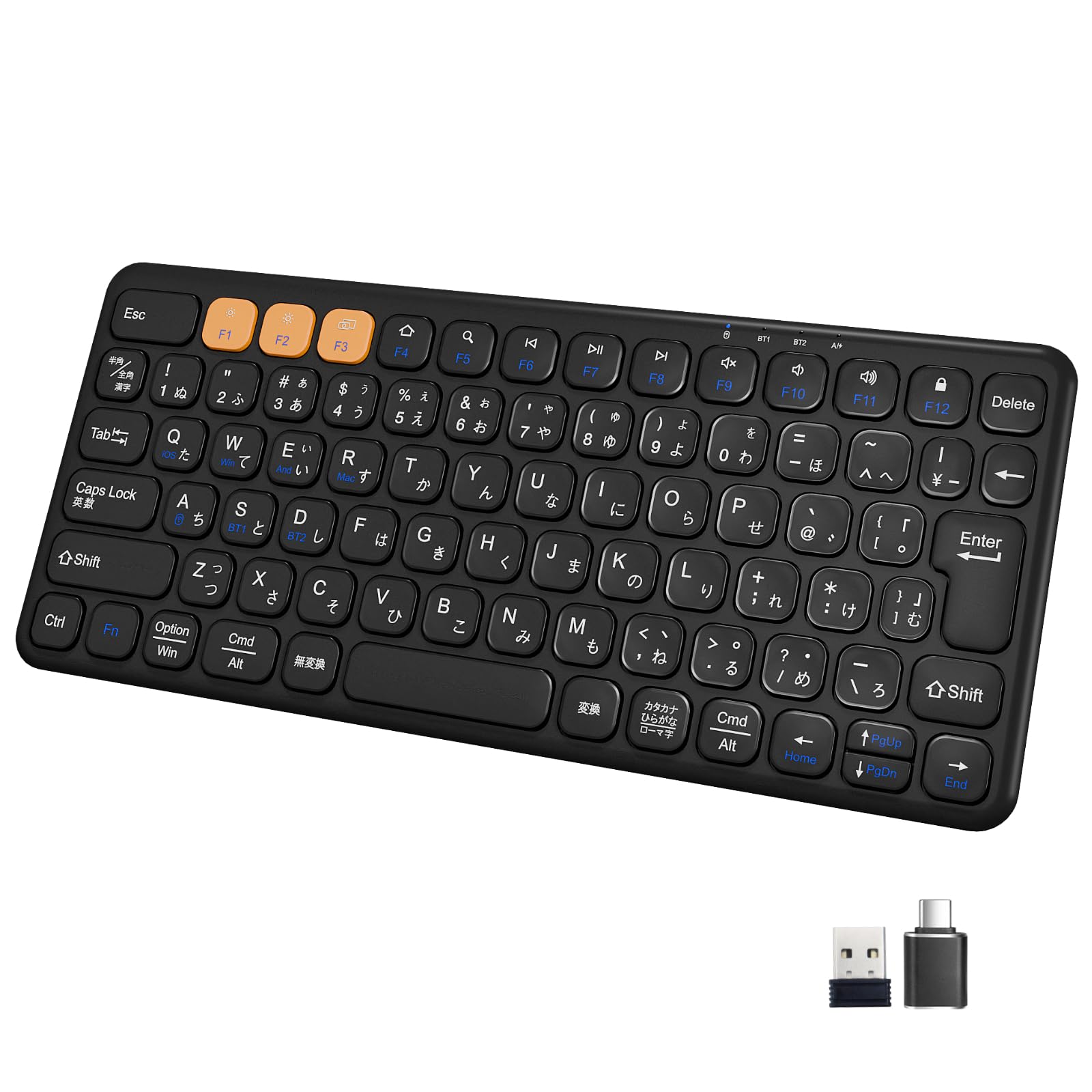 【SUMMERセール】Ewin bluetoothキーボード Amazon | Ewin キーボード Bluetooth ワイヤレス 無線 2.4GHz（USB
