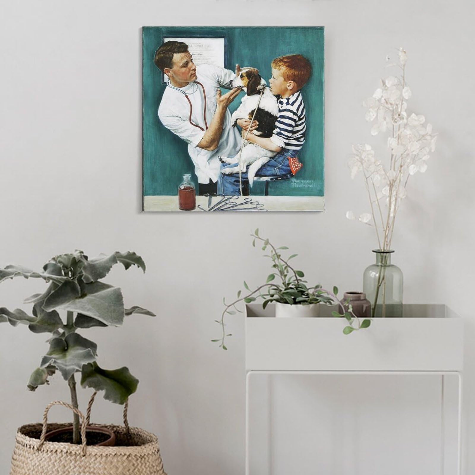 Amazon.co.jp: Norman Rockwell ノーマンロックウェル（獣医