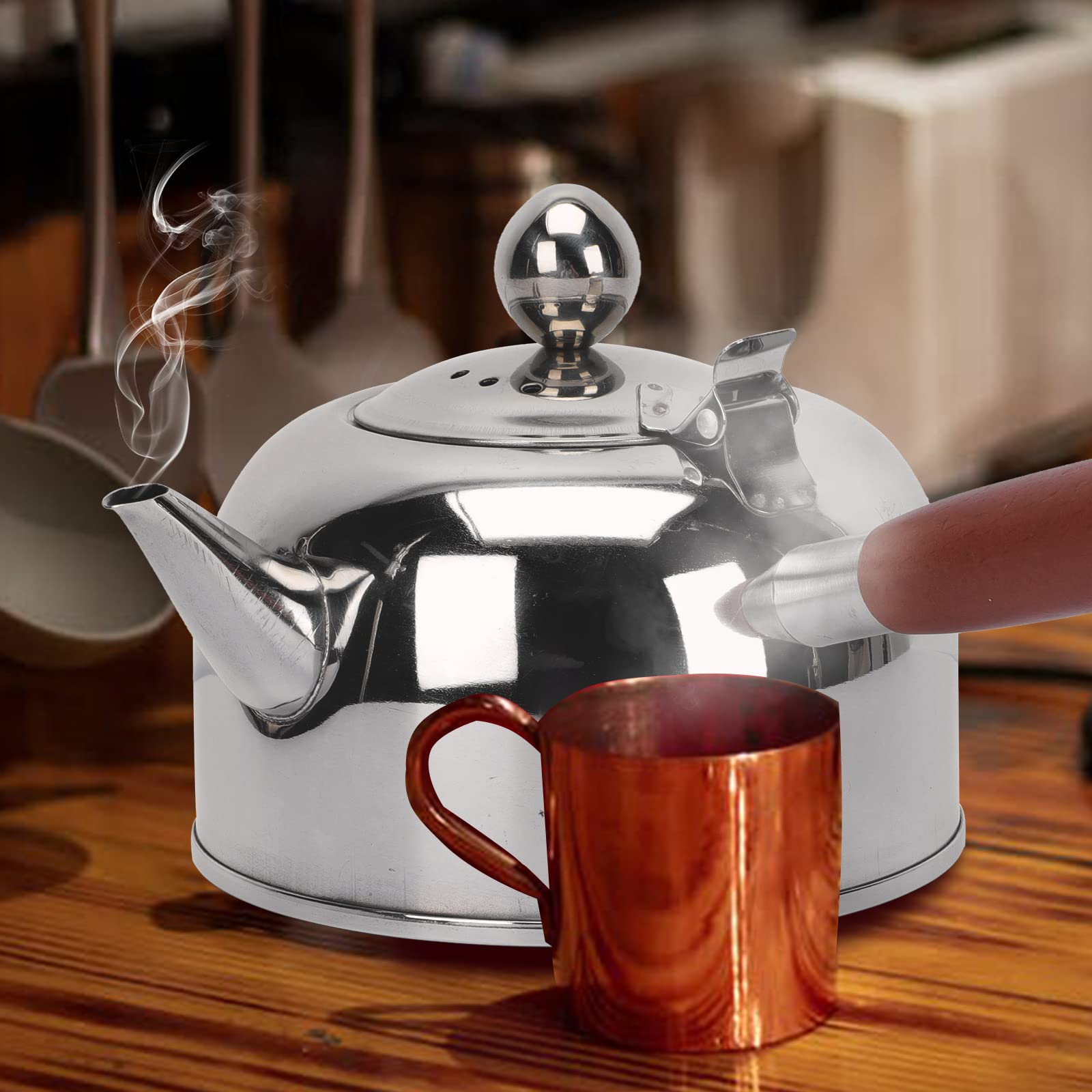 1 szt. Czajnik Dzbanek na herbatę Stalowy podgrzewacz do kawy po turecku Dzbanek do kawy greckiej Metalowy rondel Pojemnik na mleko Ekspres do kawy Kubki do espresso Ogrzewanie Dzbanek na wodę Zapa