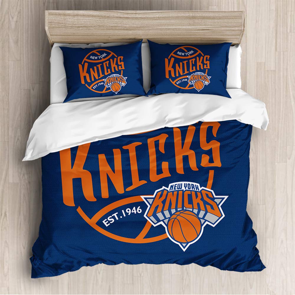 Housse de couette New York Knicks pour chambre d'ado fan de basket