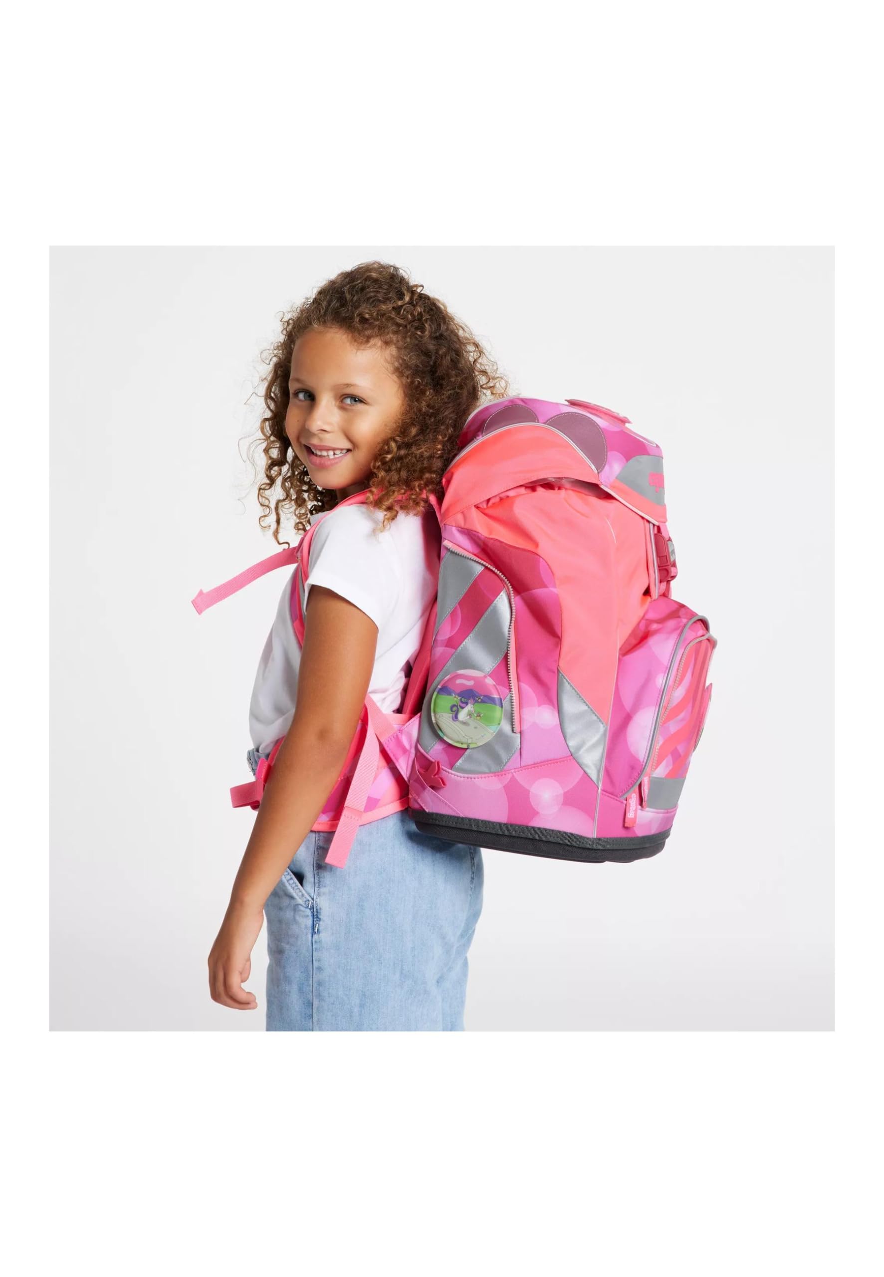 Ergobag Pack Schulranzen-Set 6tlg KuntBärbuntes Einhorn