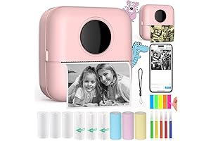 HuiJuKeJi Inkless Color Mini Printer