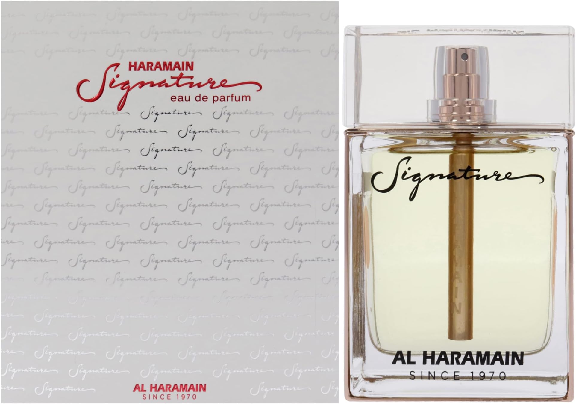 Signature Rose Gold by Al Haramain for Women - 3.4 oz EDP Spray