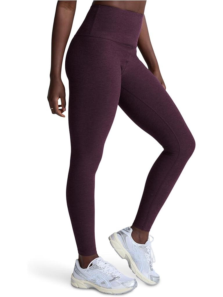Purple Beyond Yoga Spacedye Caught In The Midi High-Waisted Legging