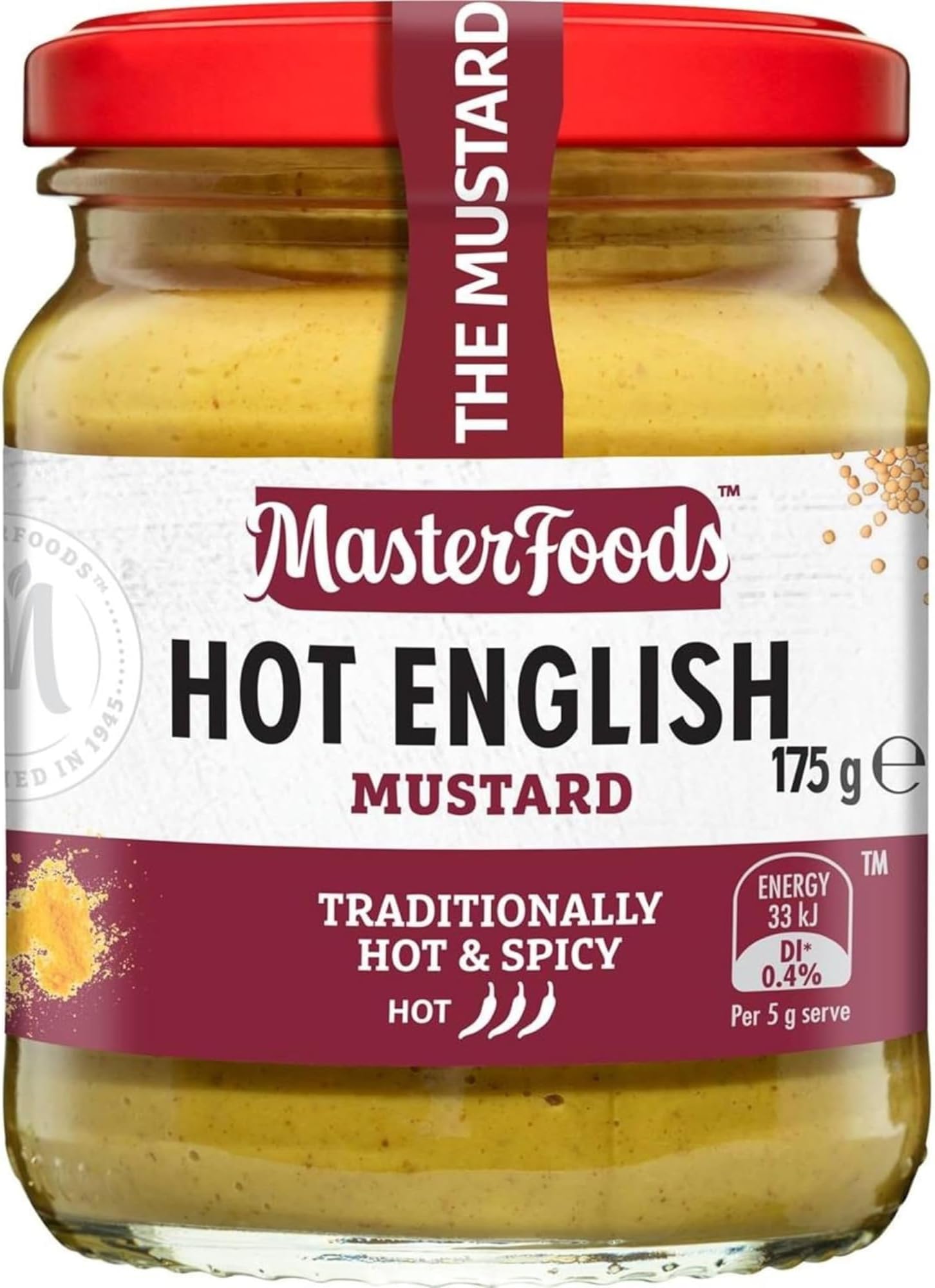 Hot English Mustard 175g
