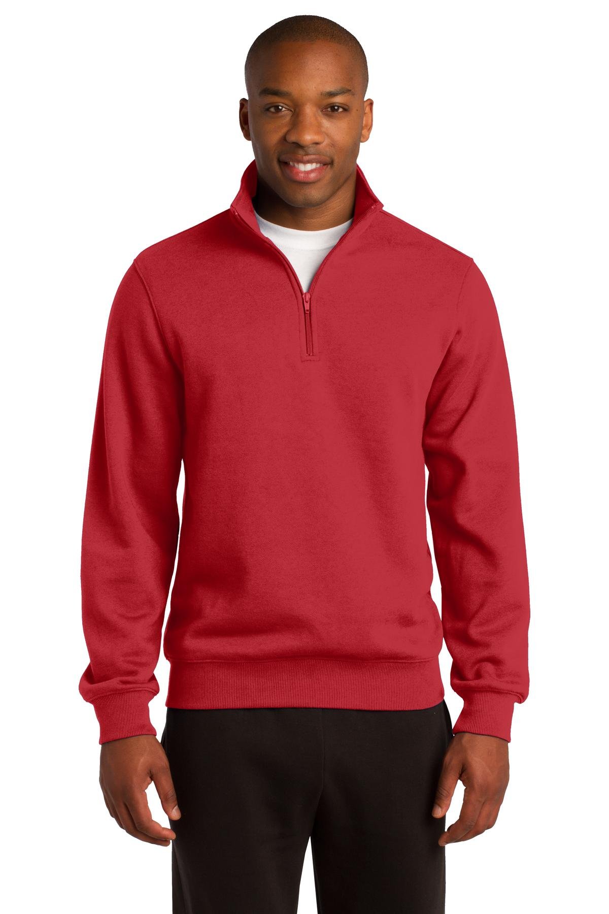 SPORT-TEKMen's 1/4 Zip Sweatshirt