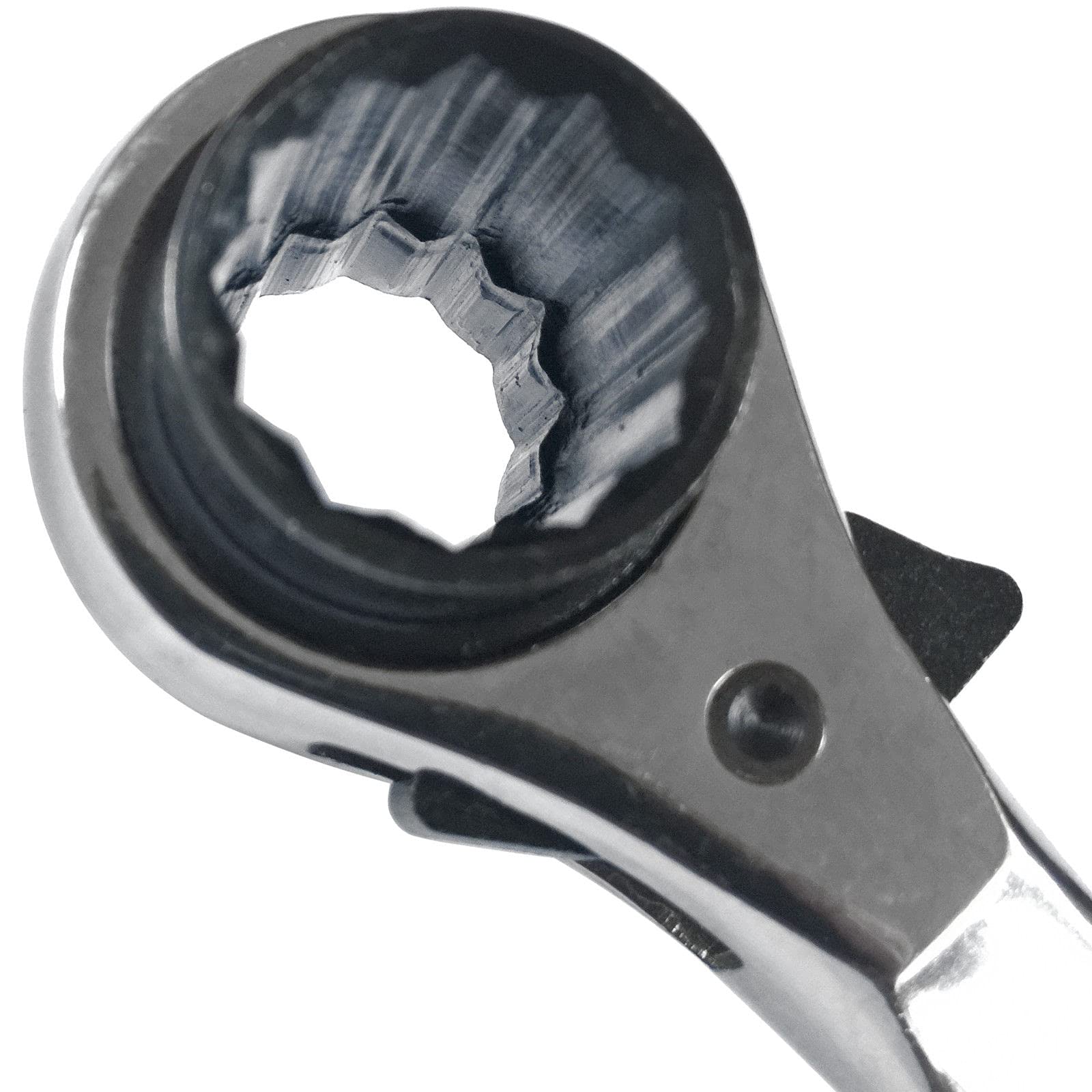 Bbi Ltd Silver Scaffolding Ratchet Spanners 19&21,17&21,19&24 Mm Double Side (19 & 21 Mm)