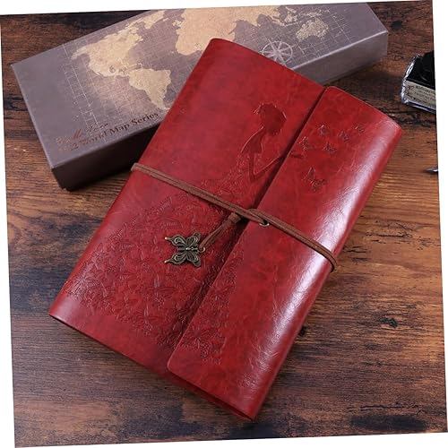 Miniatura 4 de COHEALI Álbum de fotos Vintage Scrapbook The Album Loose Leaf