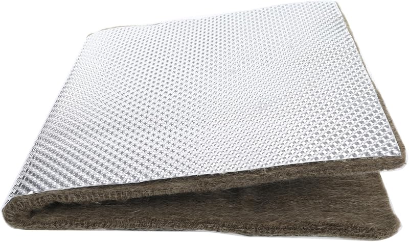 Manta térmica para escapamento AC PERFORMANCE de alumínio laminado com basalto – 12,7 mm x 30,48 cm x 60,96 cm