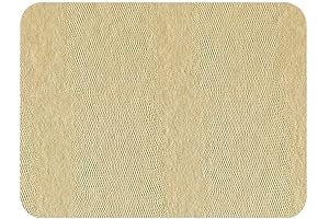 Caspari Lizard Scale Felt-Backed Placemats in Platinum, Set of 4