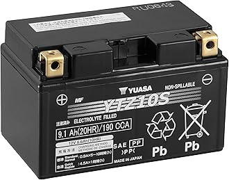 Yuasa YUAM7210A YTZ10S Factory Activated YTZ High Performance AGM Battery