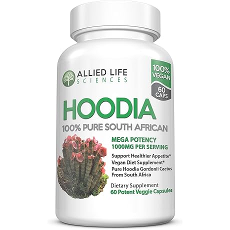 Hoodia Gordonii - Natural Vegan Appetite Suppressant Pills