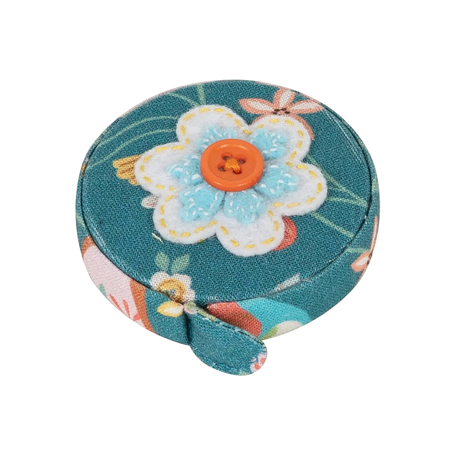 Hobby Gift Tape Measure - Retractable Fabric Covered Sewing Tape Measure - 150cm/60 inch - Aviary