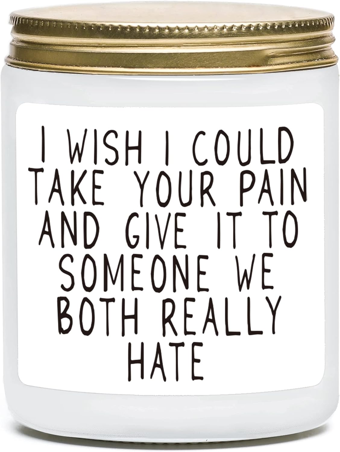 Get Well Soon Gifts for Women, Take Your Pain Scented Soy Candle, Feel Better, After Surgery Recovery Gifts for Women, Her, Friends, Vanilla&Lavender Scented Candles with Crystal - Image 7