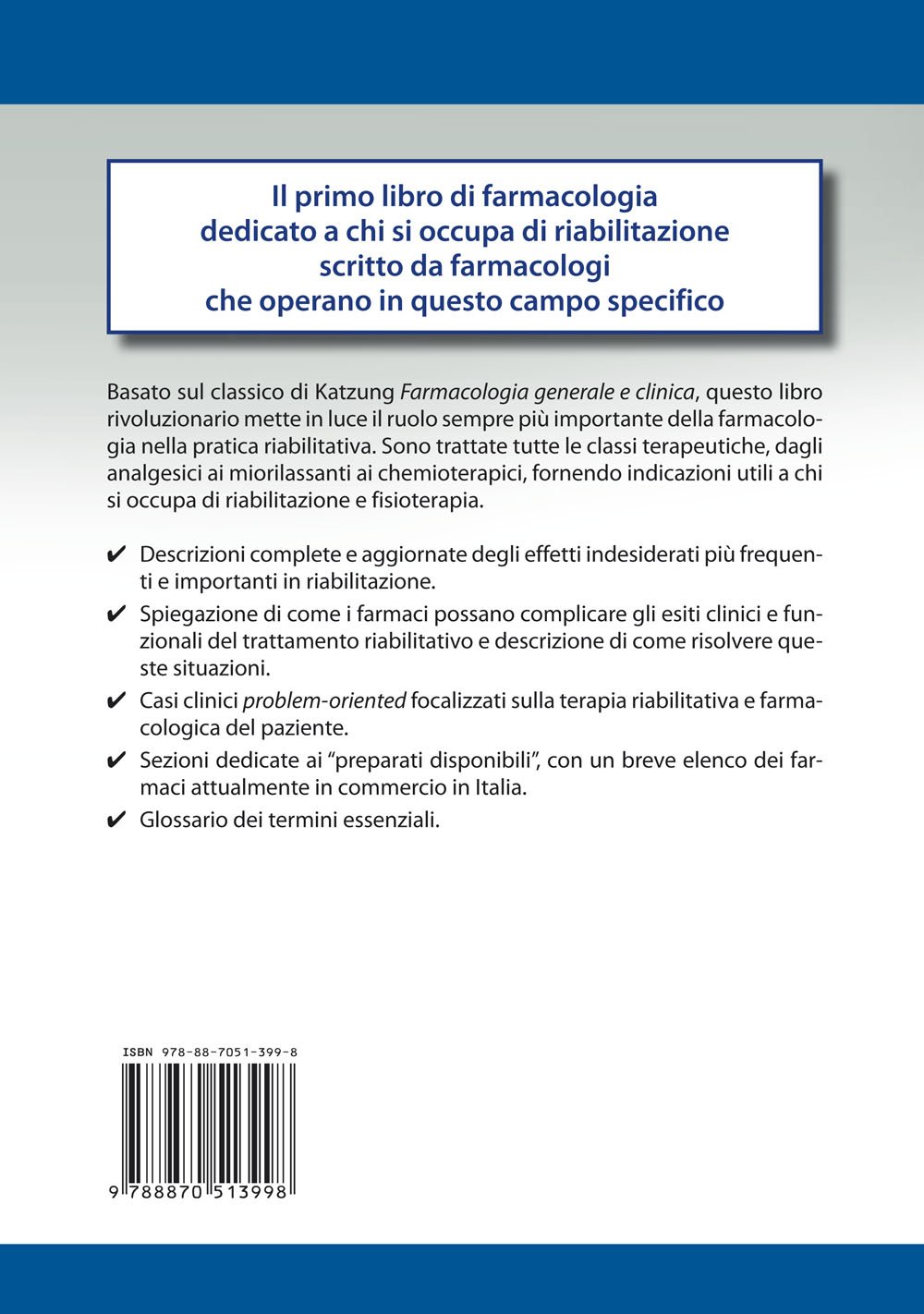 Farmacologia in riabilitazione