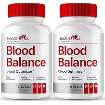 C&aacute;psulas de f&oacute;rmula sangu&iacute;nea avanzada Health Flux Blood Balance, p&iacute;ldoras suplementarias oficiales de HealthFlux: m&aacute;xima potencia, circulaci&oacute;n saludable totalmente natural y niveles estables, rese&ntilde;as de Health Flux, paquete de 2