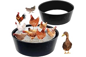 Chicken Dust Bath Container, Cleaner Coop Container