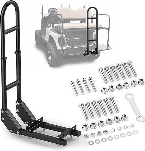 Barra de agarre para asiento trasero de carrito de golf para Yamaha Club Car EZGO, asiento de seguridad universal para carrito de golf, riel de