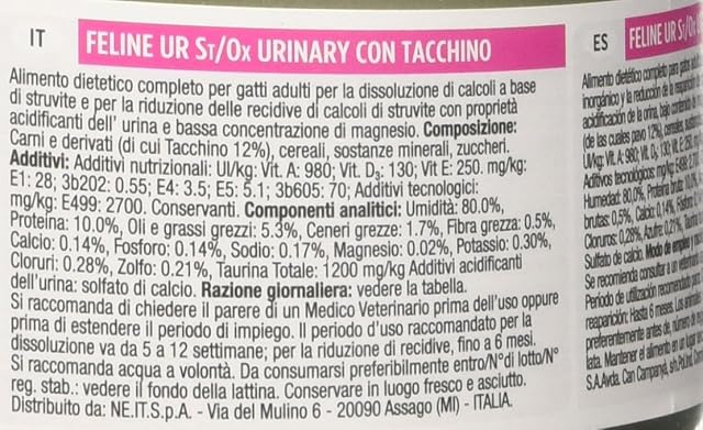 Foto 4 de 5 de Purina Pro Plan Vet Feline Ur Urinary Mousse Pavo Lata 195Gr 200 g