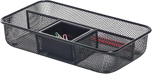 Brenton Studio™ Metro Mesh - Organizador de cajones pequeños, color negro
