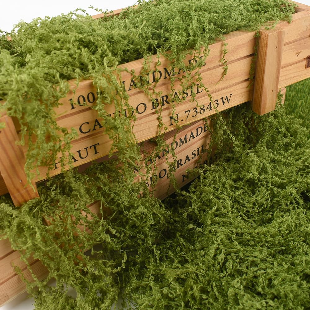 Fake Moss Green Artificial Moss for Potted Plant, 5.3OZ Decorative for Garden Home