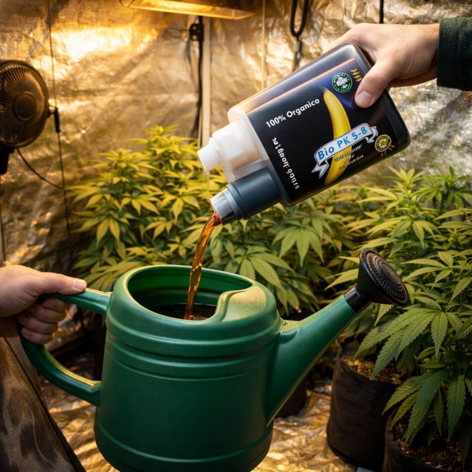 Weedness BioTabs Bio Pk 5-8 1 Liter - Naturdünger, Flüssig, Bio, für Orchideen, Bonsai, Pflanzen, Garten Grow Anbau