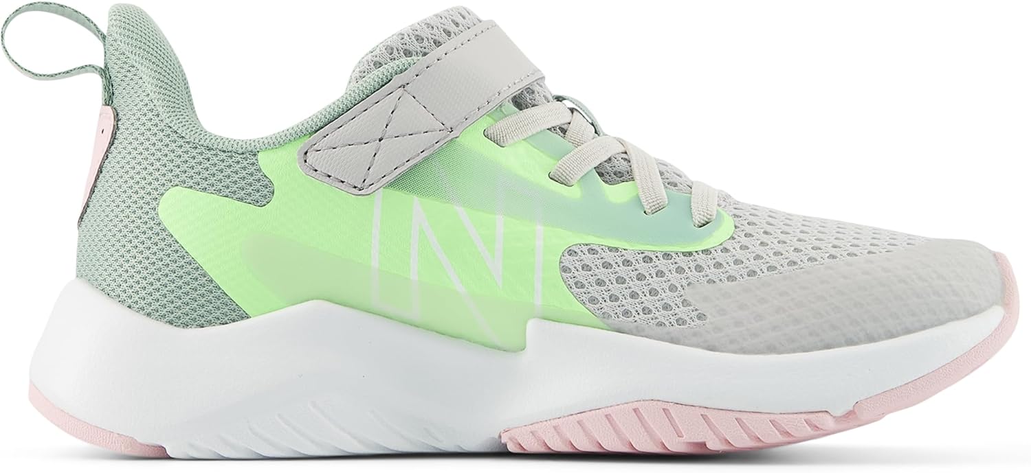 New Balance Baby-Girls Rave Run V2 Bungee Lace with Top Strap Shoe - Image 3