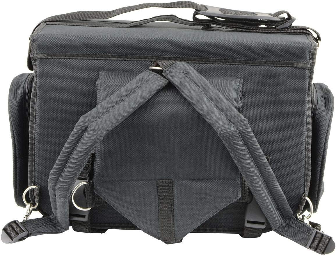 Milwaukee Leather SH685 Medium Black Motorcycle Cooler Textile Sissy Bar Bag - One Size