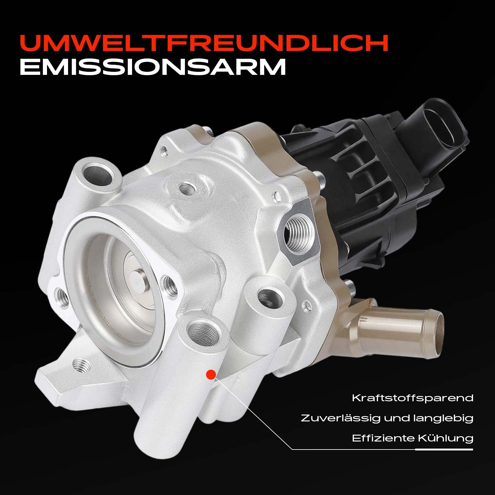Frankberg Valvola EGR (ricircolo dei gas di scarico) per motori diesel | Compatibile con: Daily VI pianale/telaio, Daily VI Box