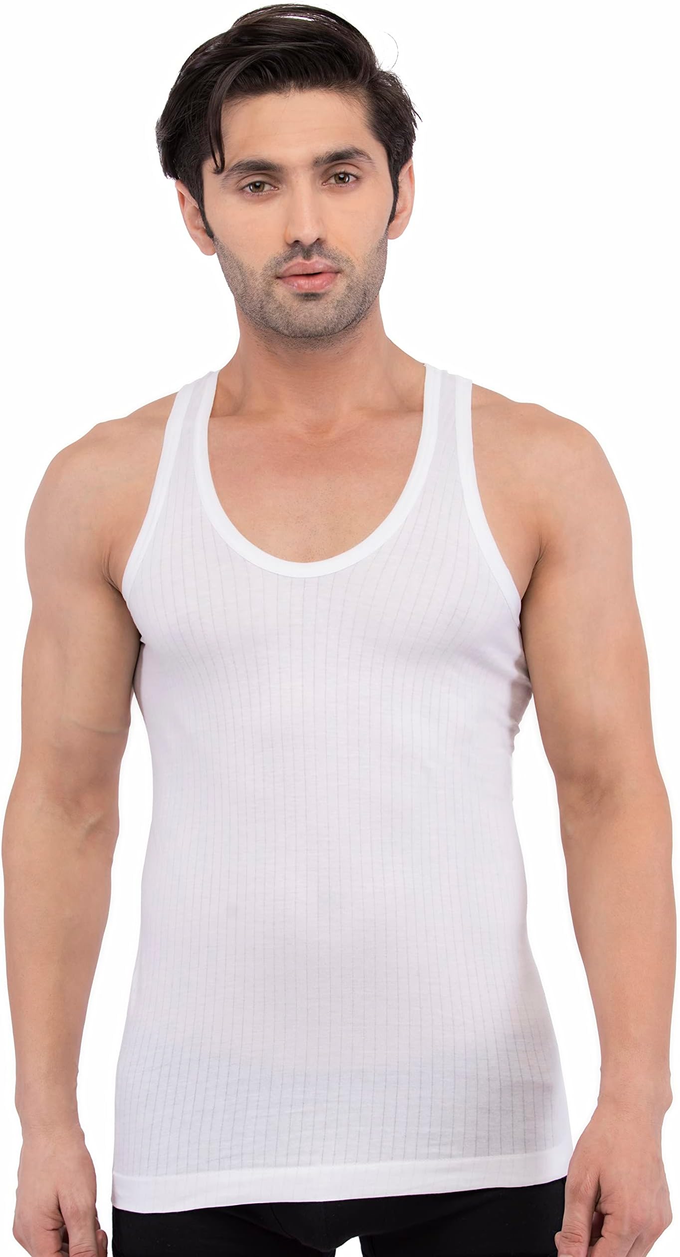VIP Frenchie Eltie RN Men's Cotton Vest Pack of 4 (AD)