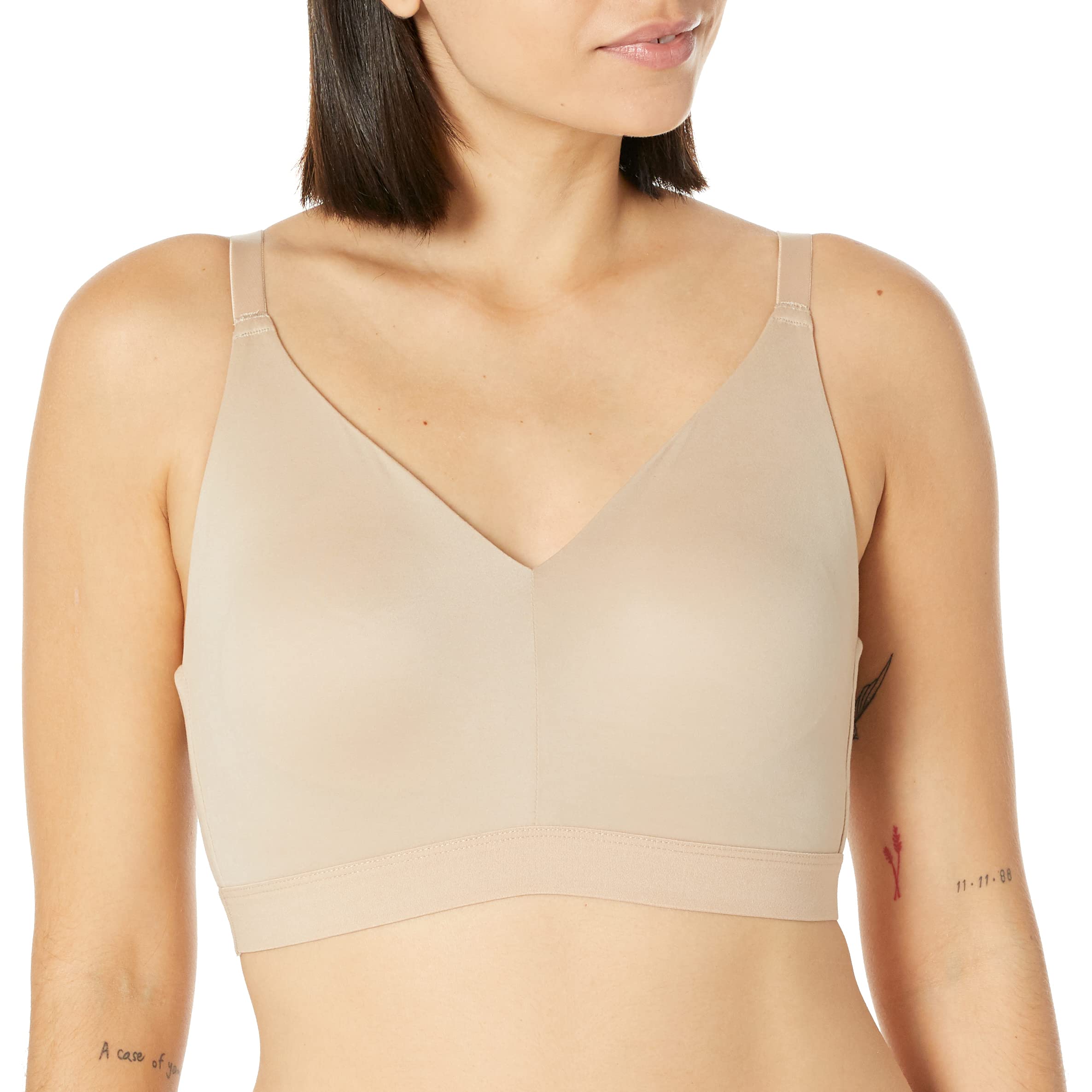 Rhonda Shear womens Adjustable Strap Plunge Bra Bra