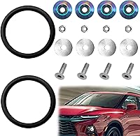 Vista 9 de Kit de clips universales para parachoques de coche, 4 piezas, liberación rápida