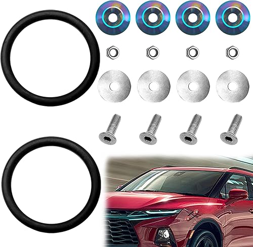 Miniatura 9 de Kit de clips universales para parachoques de coche, 4 piezas, liberación rápida