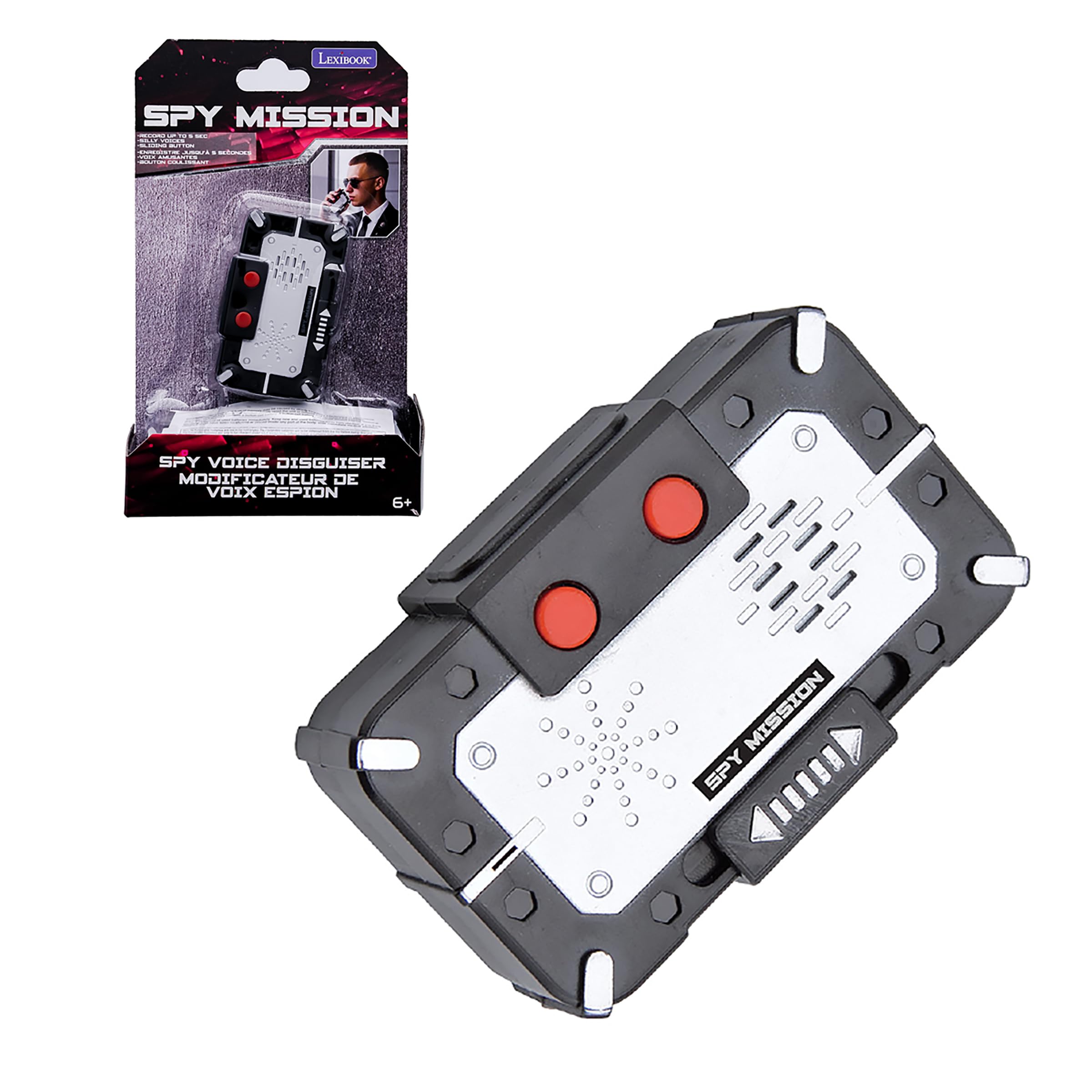 LEXIBOOK, Spy Mission Voice Modifier, RPSPY03