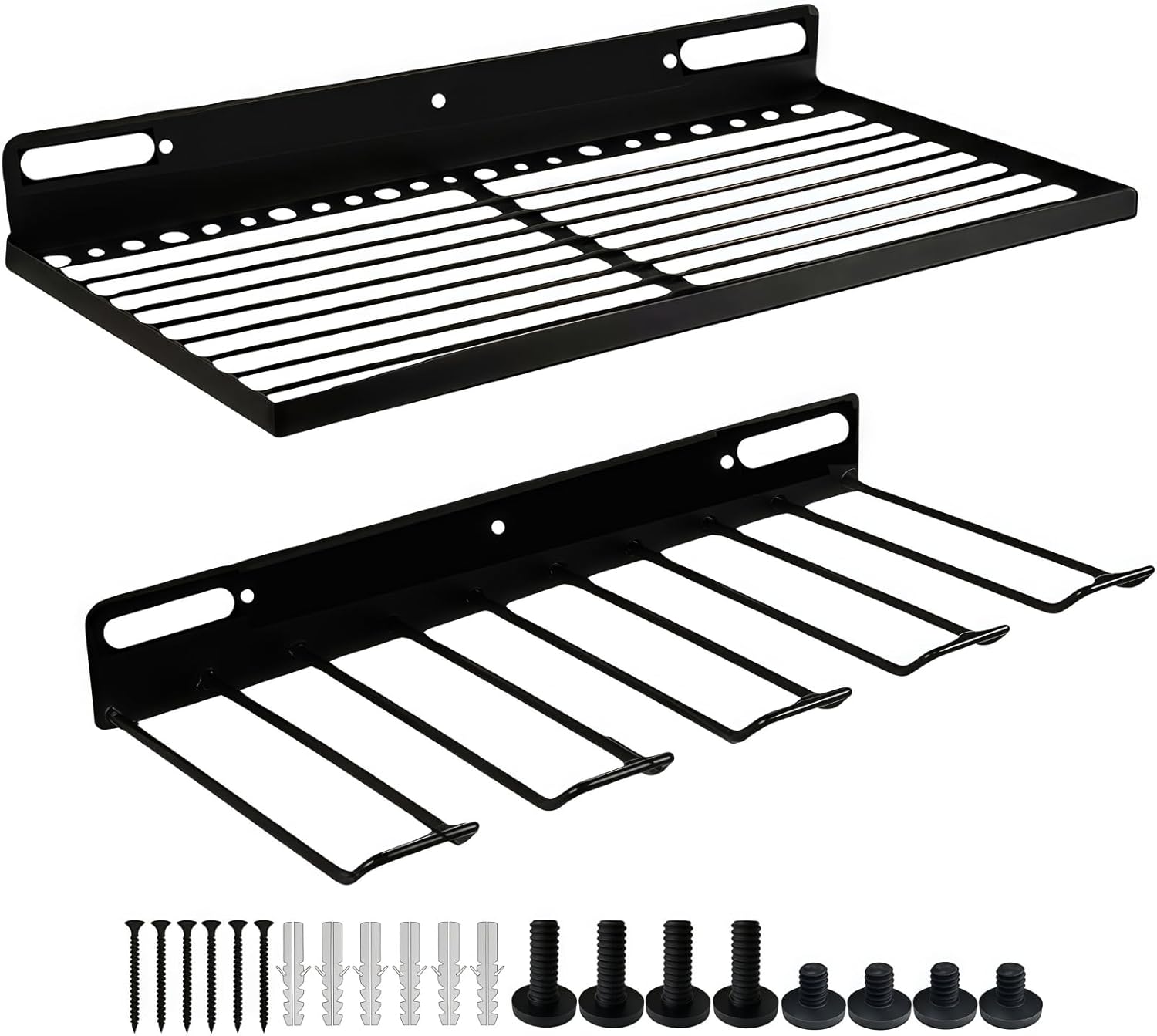 Resin Shelf Accessory Outdoor Sheds Storage,Compatible with Suncast shed Accessories,with EZ Bolt Assembly (1)