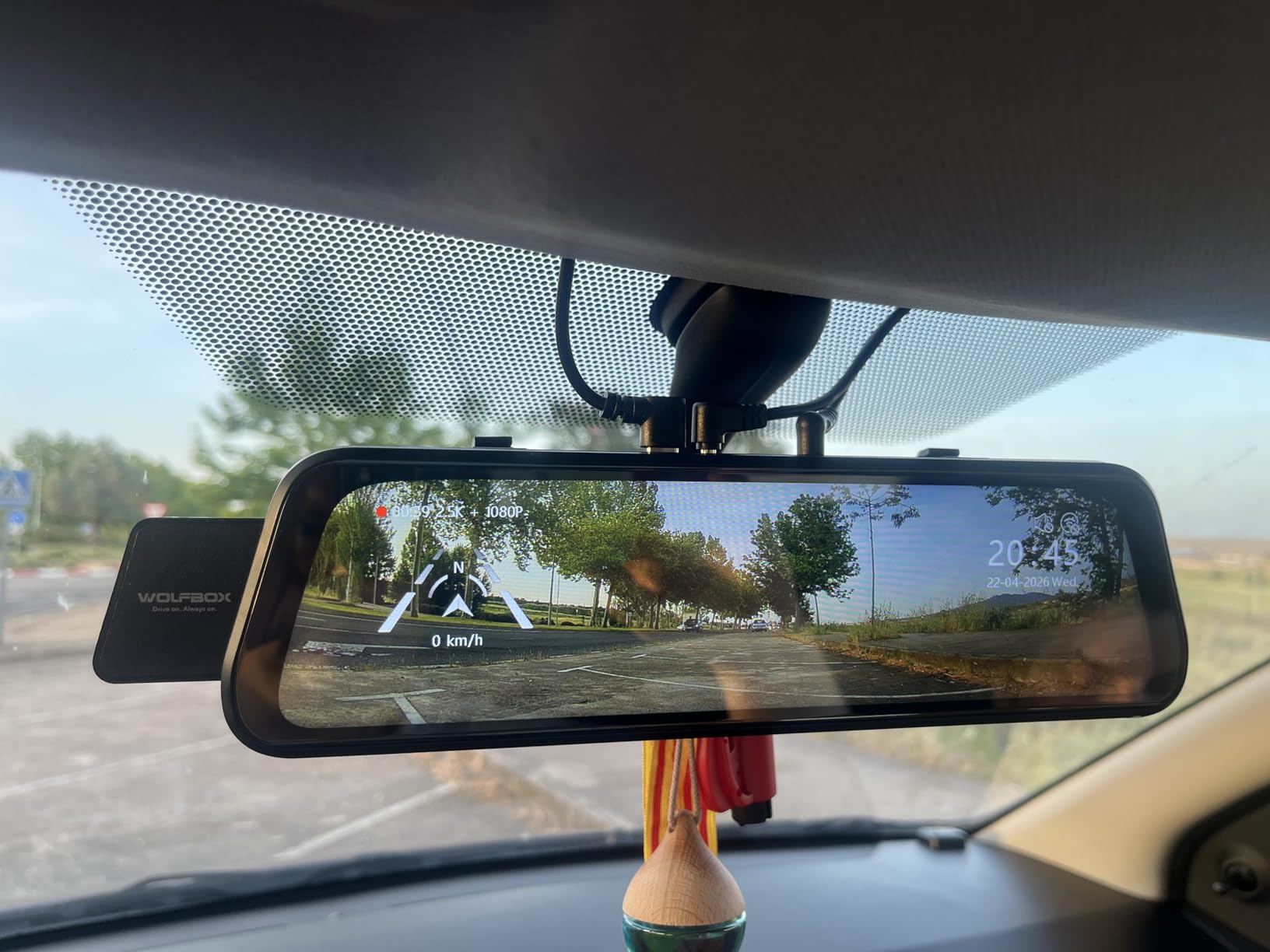 RutaVision instalado en un carro